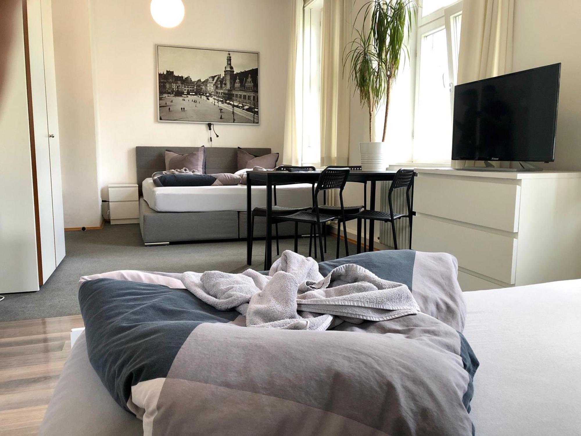 Ferienwohnungen und Apartmenthaus Halle Saale - Villa Mathilda Exterior foto